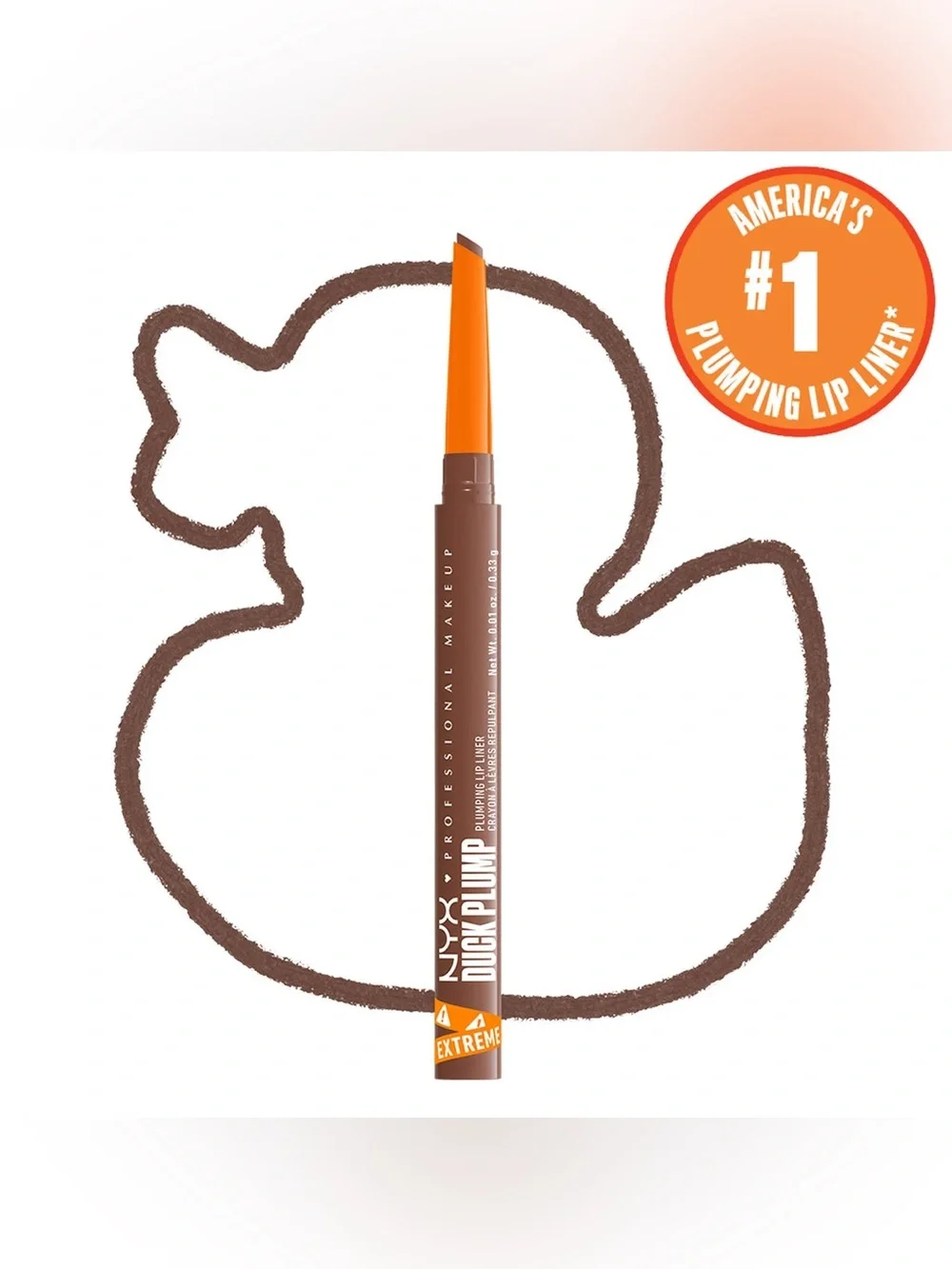 ‼️2/$10‼️ NYX Professional Makeup Duck Plump Plumping Lip Liner- Beige Boost